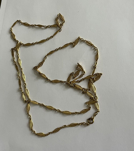 5548 collier sautoir jaune - 5548-,