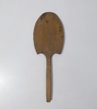 ancienne cuillère en bois art populaire vintage