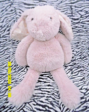 🦁ATMOSPHERA FOR KIDS DOUDOU PELUCHE LAPIN VIEUX ROSE OREILLE BEIGE 35/45CM NEUF