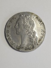 Écu Au Bandeau 1767 D Lyon Louis XV