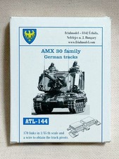 Friul Model 1/35 ATL-144 AMX30 Series Deal 234 Track Metal Movable Track French