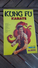 ALBUM D'IMAGES VIGNETTES STICKERS  KUNG FU KARATE BRUCE LEE NO PANINI DR JUSTICE