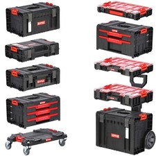 Boîte à outils organisateur de caisse à outils plate-forme roulante tiroirs