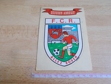 Carte postale, écusson adhésif  F.C.R. - FOOTBALL CLUB DE ROUEN