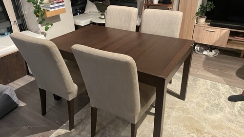 Ikea extendable dining - extendable,