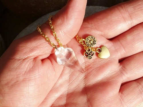 Pendule cristal avec - °,
