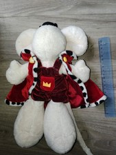 Peluche DIDDL roi DEPESCHE doudou bon état diddle 30 -35cm