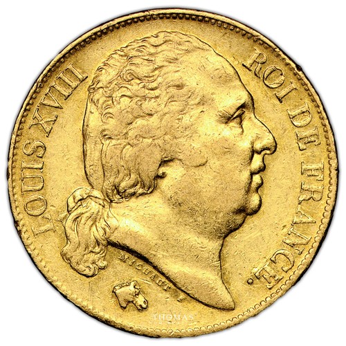 France louis xviii 20 - -,