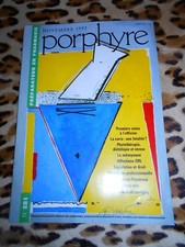 Revue Porphyre, préparateur