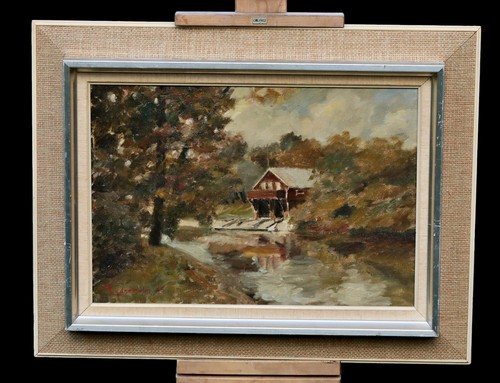 Paysage fluvial évocateur - fluvial,