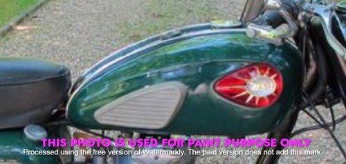 Bsa c15 green steel fuel - green,