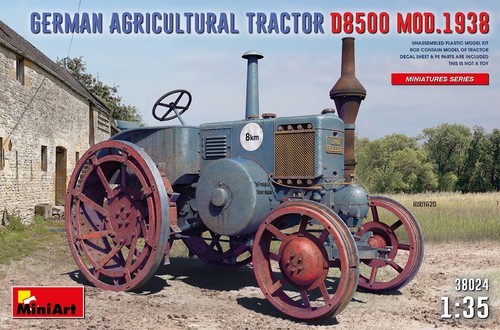 Miniart 38024 tracteur lanz - miniart,