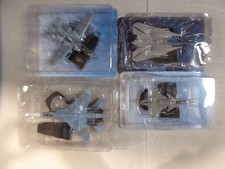 Lot 4 Avions de chasse 1/100 Militaire HACHETTE Jet aircraft combat plane FLA110