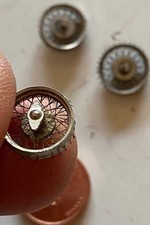 Lot 4 jantes à rayon, voitures de sport/ GT - pièce maquette 1/43e