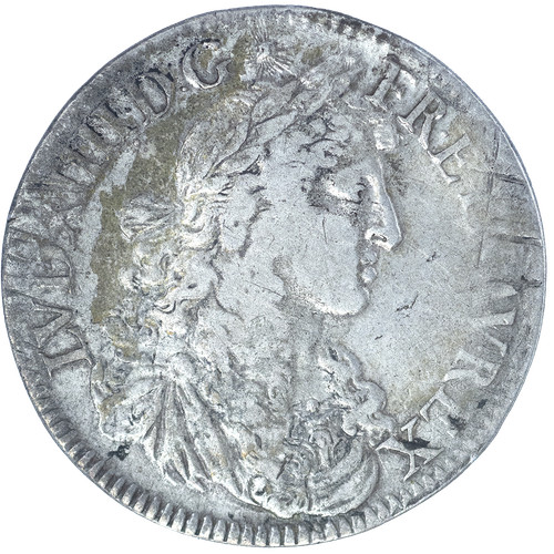 Louis xiv demi écu buste - louis,