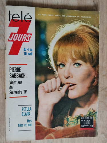 Télé jours 211 - télé, pétula