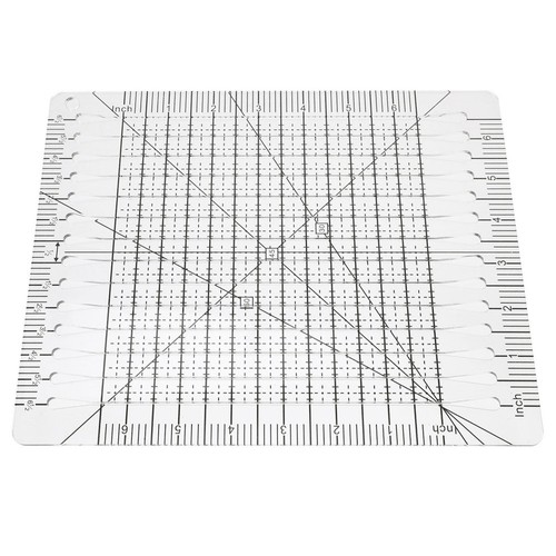Découpe tissu règle - de,
