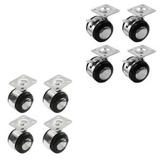 Lot de 4 roulettes pivotantes