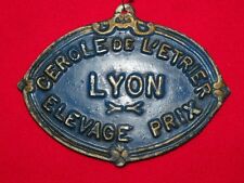 Ancienne plaque concours