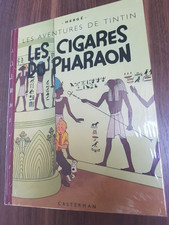 Tintin les cigares du pharaon fac similé Hergé  edition noir et blanc casterman