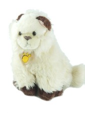 Peluche Chat beige marron