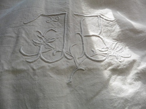 Ancien drap metis ecru - ancien,