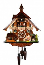 Pendule à coucou à quartz Black forest house with music and d.. EN 4835 QMT neuf