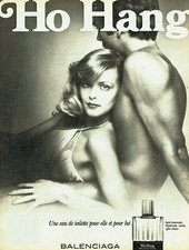 Publicité Advertising 089  1978  eau toilette Ho Hang par Balenciaga