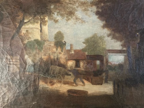 Peinture huile sur toile - peinture,