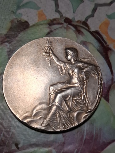 Silver medal belle medaille - silver,