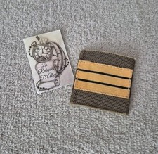 Galon / grade de poitrine velcro officiers capitaine (b)