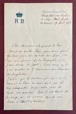 BONAPARTE, Roland. L.A.S. à