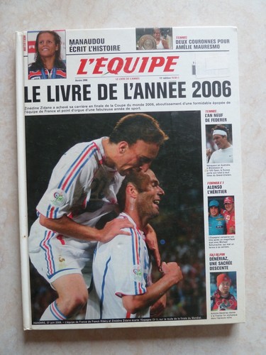 Equipe livre l annee - l'equipe,