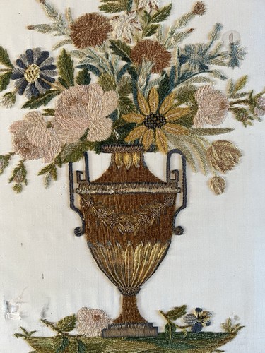 Broderie travail de couvent - broderie, &