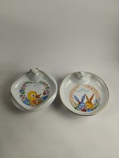 Lot 2 Assiettes porcelaine