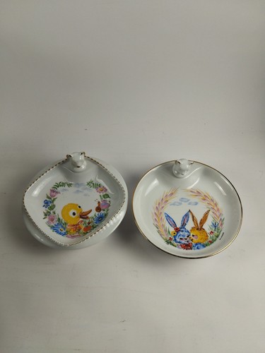 Lot assiettes porcelaine - 2,