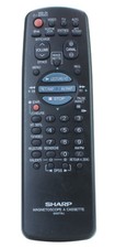 Sharp G0077AJ Télécommande d'origine pour Magnétoscope VHS VCR   (Réf#H-306)