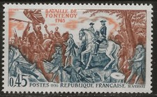 N° 1657**  BATAILLE DE FONTENOY