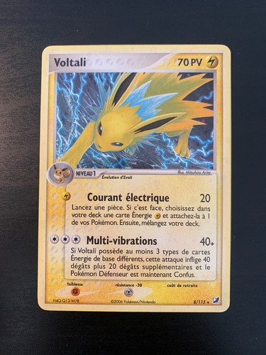 Carte pokémon voltali - carte, :