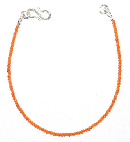 925 argent fin - fin, orange