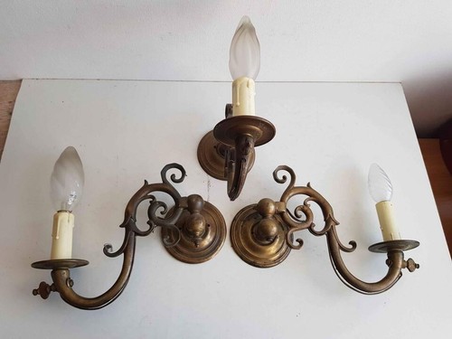 Appliques anciennes en - 3,