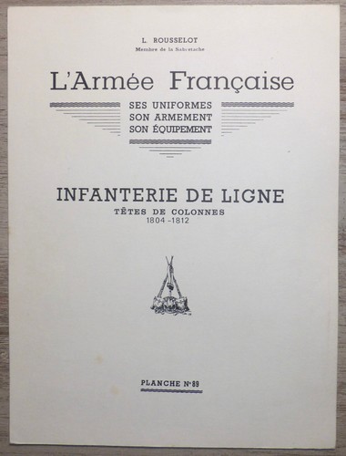 Rousselot planche n 89 - l.,