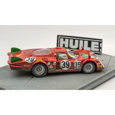 ALFA ROMEO 33.2 N.39 24H LE MANS 1968 IGNAZIO GIUNTI DIORAMA 1:43 Best Model Aut