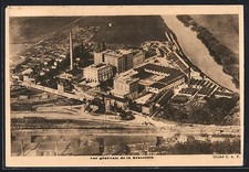 CPA Champigneulles, Vue générale de la brasserie 