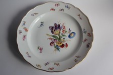 MEISSEN Assiette porcelaine