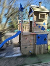 Portique jeux enfant - jeux, cabane