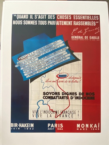 Affiche fac simile gaulle - affiche, "