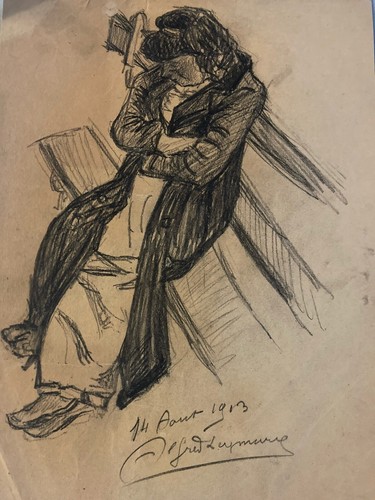 Drawing alfred leymarie pencil - leymarie,