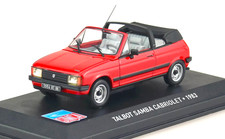 TALBOT  SAMBA  CABRIOLET  1983  -  IXO /  ALTAYA  -  1/43