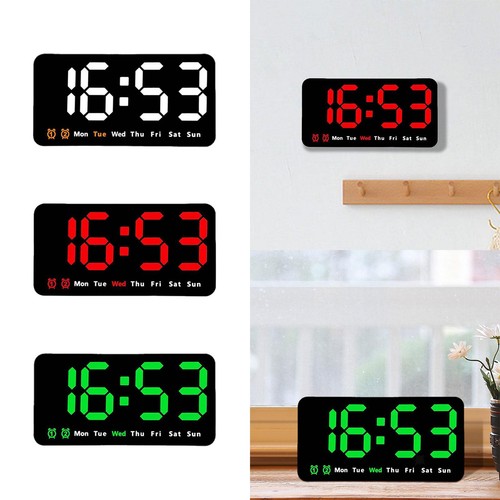 Horloge numérique bureau - horloge,